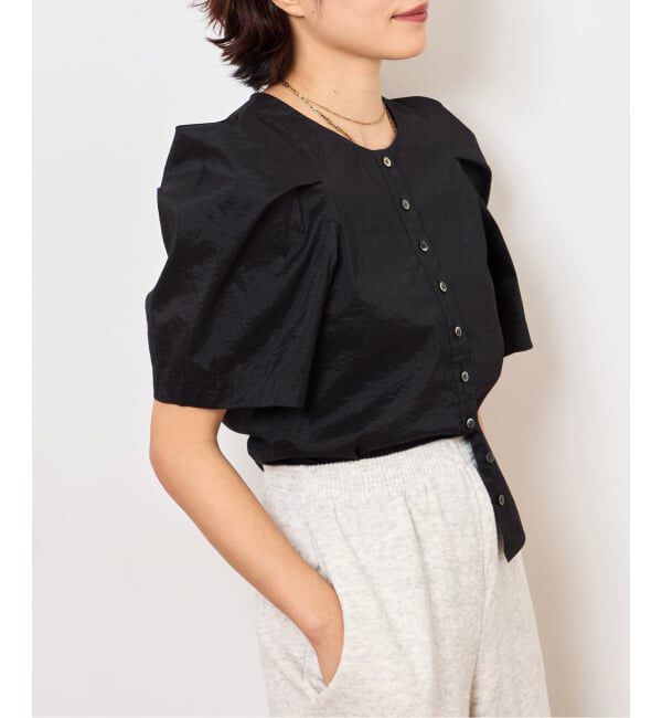  「《予約》SHEER BUBBLE SLEEVE ブラウス」|シャツ・ブラウス|