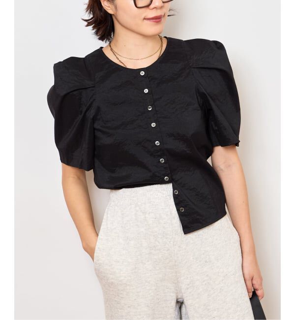  「《予約》SHEER BUBBLE SLEEVE ブラウス」|シャツ・ブラウス|