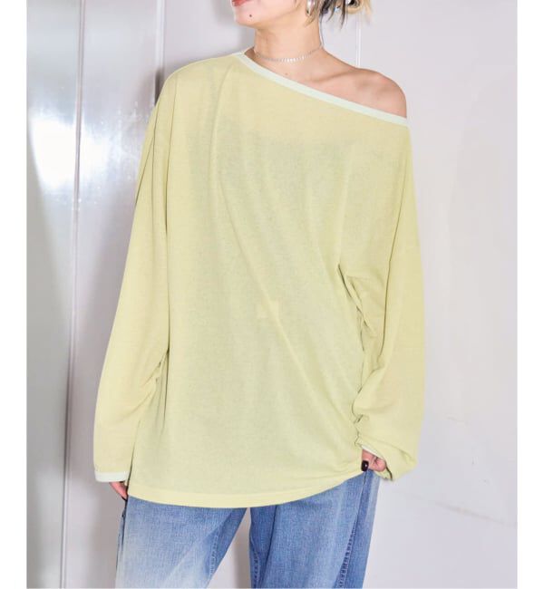  「《予約》WAFFLE LONG SLEEVE TEE：Tシャツ」|Tシャツ・カットソー|