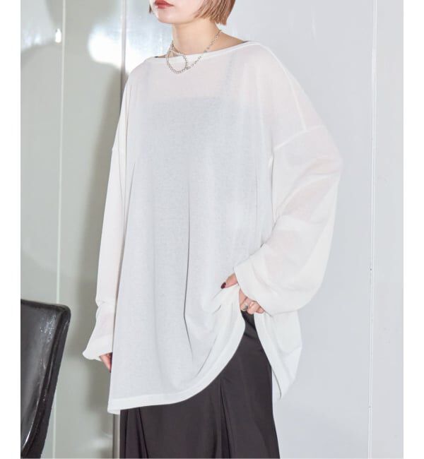  「《予約》WAFFLE LONG SLEEVE TEE：Tシャツ」|Tシャツ・カットソー|
