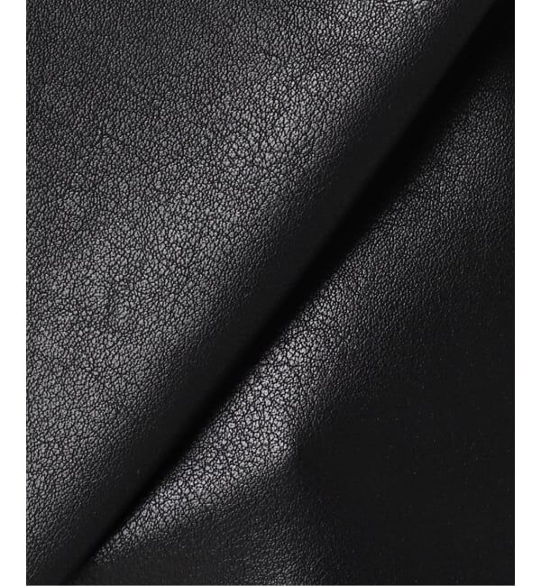  「《予約》FAUX LEATHER TOPS：ブラウス」|シャツ・ブラウス|