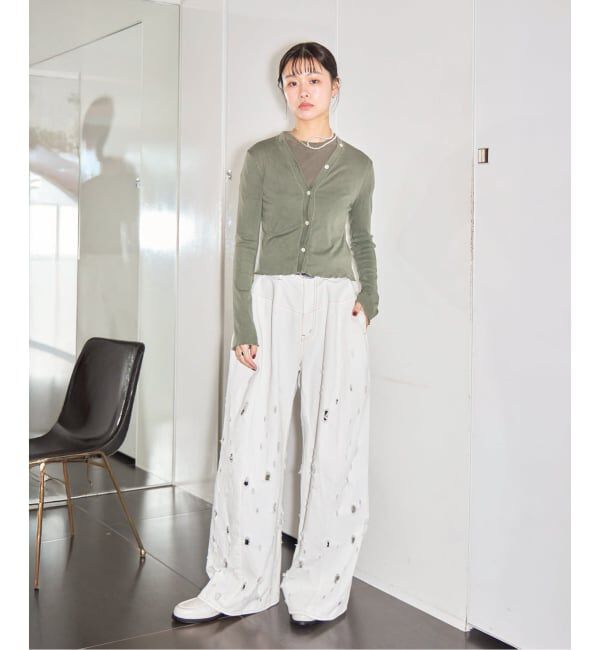  「《予約》ASHER CHELSEA CARDIGAN L261-R151：カーディガン」|Tシャツ・カットソー|