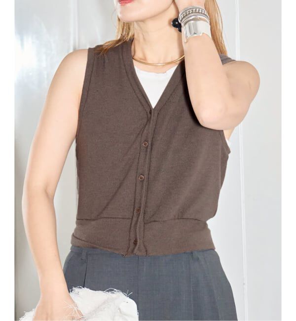  「《予約》ASHER VIDA VEST L263-J168：ベスト」|Tシャツ・カットソー|