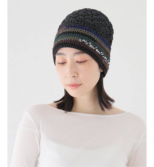  「KIJIMA TAKAYUKI HAND KNIT BEANIE WKNY261210：ニットキャップ」|ニット帽|