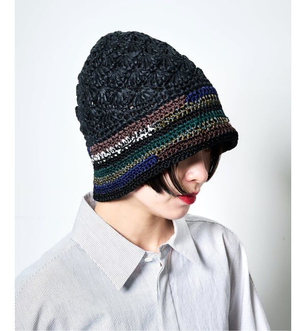  「KIJIMA TAKAYUKI HAND KNIT BEANIE WKNY261210：ニットキャップ」|ニット帽|