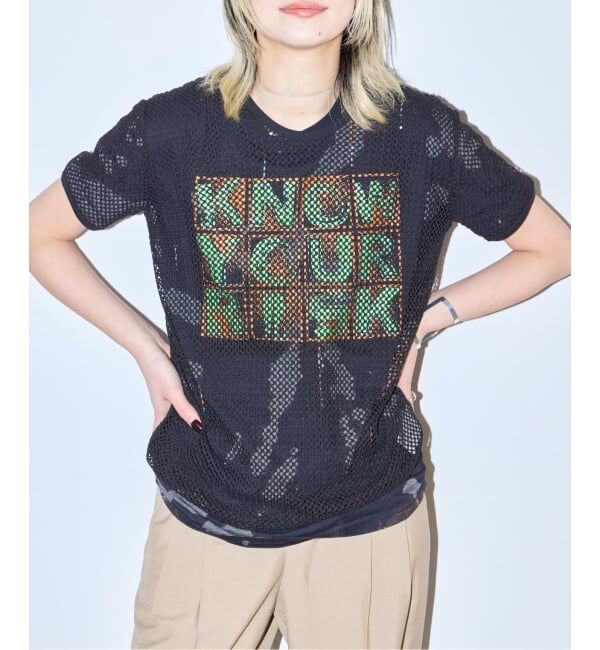  「《予約》MESH Tシャツ」|Tシャツ・カットソー|