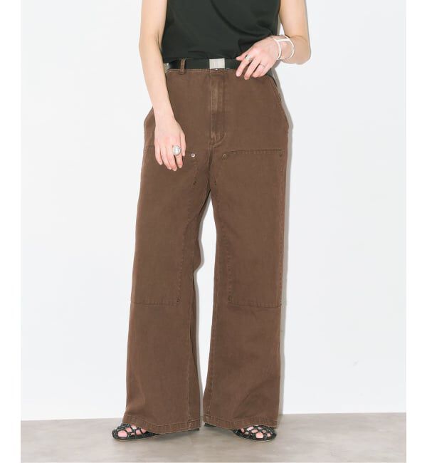  「《予約》KNEE PATCH パンツ」|その他|ブラウン B