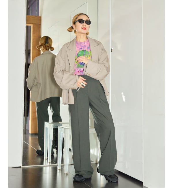  「BERNARD ZINS SAND 95038：パンツ」|スラックス|