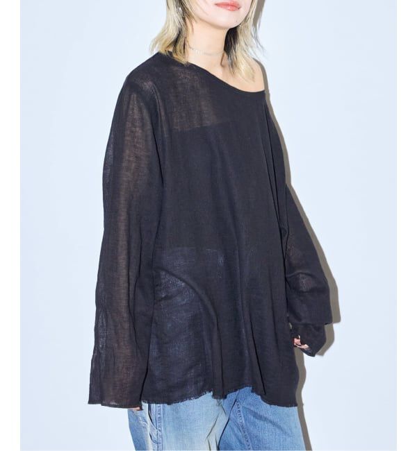  「《追加予約》ASA/C BIO WASH PULLOVER：ブラウス」|シャツ・ブラウス|