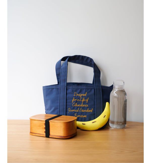 journal standard Furniture「《予約》JSF LUNCH BAG STITCH　ランチバッグ」|トートバッグ|ネイビー