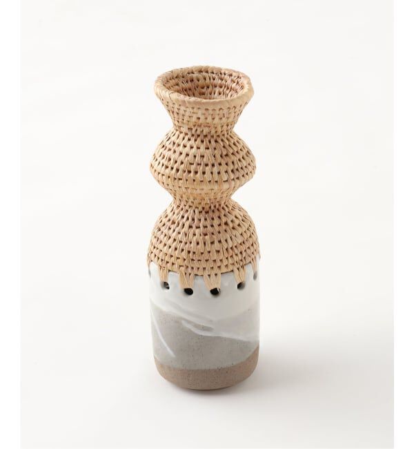 journal standard Furniture「《予約》MIX WOVEN VASE FLOW　フラワーベース」|その他|
