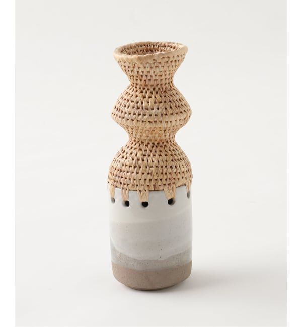 journal standard Furniture「《予約》MIX WOVEN VASE FLOW　フラワーベース」|その他|