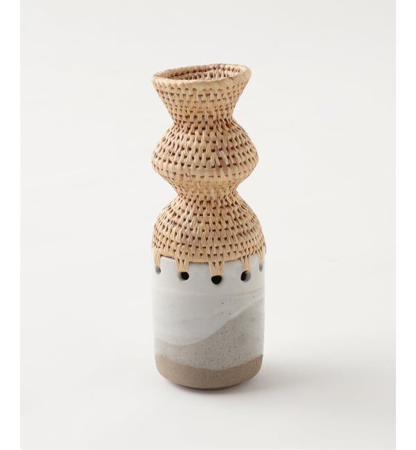 journal standard Furniture「《予約》MIX WOVEN VASE FLOW　フラワーベース」|その他|