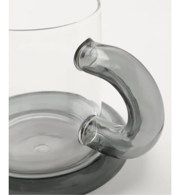 journal standard Furniture「《予約》GLASS CUP&SAUCER　カップ＆ソーサー」|食器・キッチングッズ|