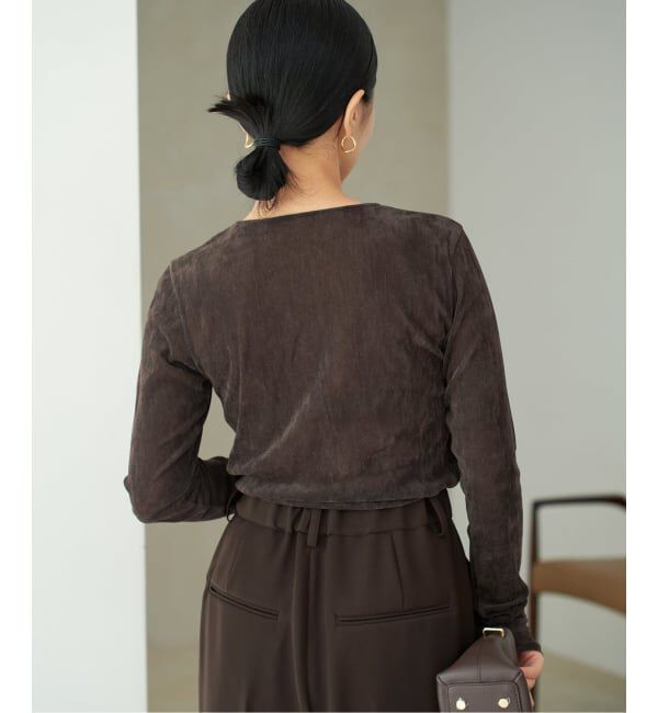 Plage「《一部カラーWEB限定追加》Flocky Mesh ロンT」|Tシャツ・カットソー|