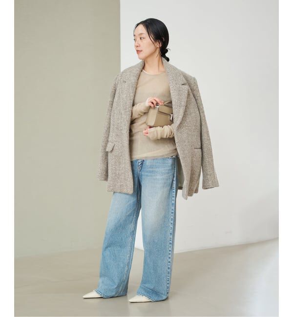 Plage「《一部カラーWEB限定追加》Flocky Mesh ロンT」|Tシャツ・カットソー|