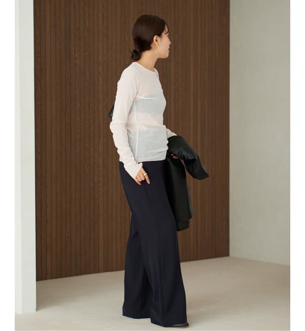 Plage「《追加》Mesh Sheer ロンT 5」|Tシャツ・カットソー|