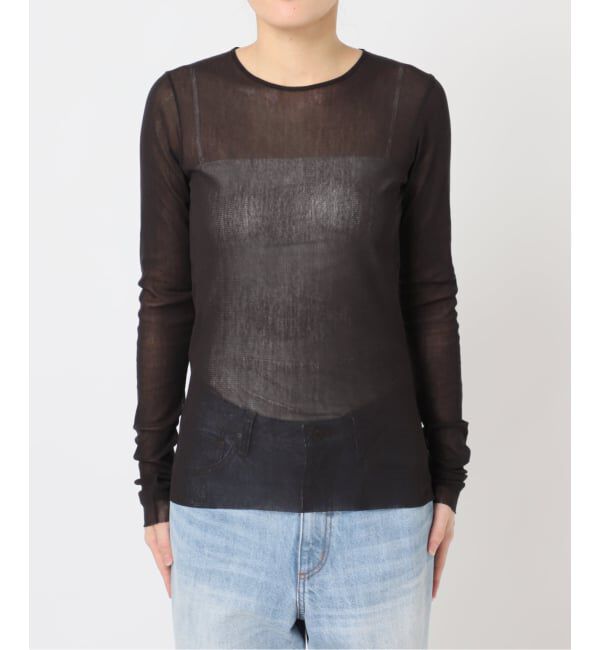 Plage「《追加》Mesh Sheer ロンT 5」|Tシャツ・カットソー|