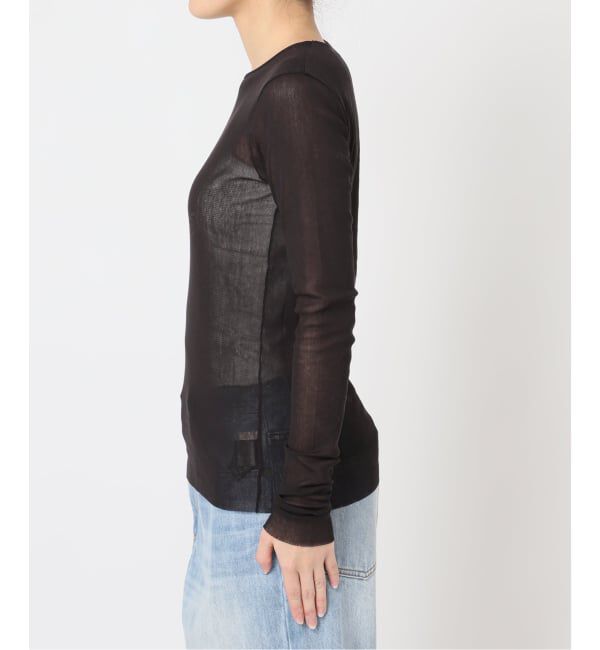 Plage「《追加》Mesh Sheer ロンT 5」|Tシャツ・カットソー|