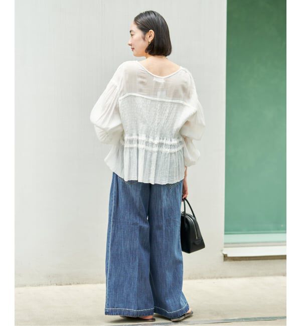 Plage「《WEB限定追加予約》R&rsquo;IAM SWEET ブラウス」|シャツ・ブラウス|