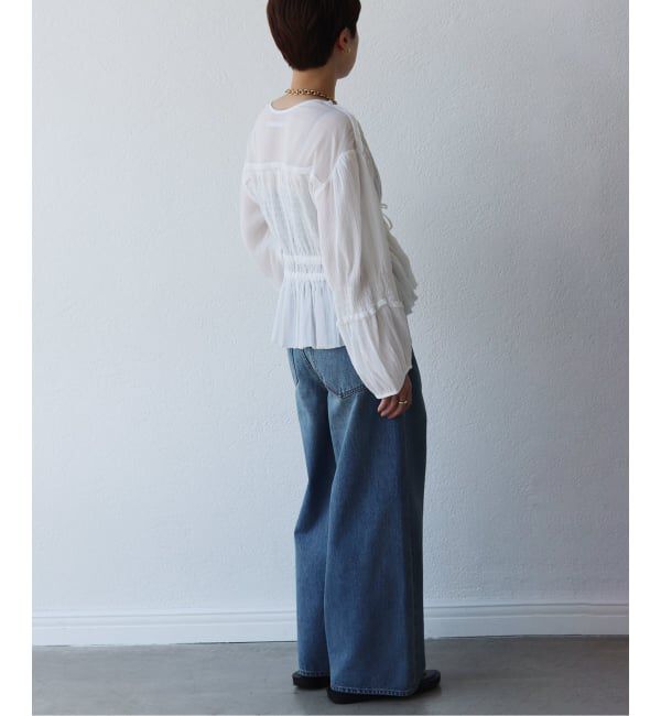 Plage「《WEB限定追加予約》R&rsquo;IAM SWEET ブラウス」|シャツ・ブラウス|