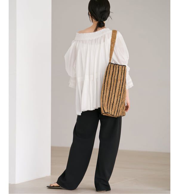 Plage「《予約》IND VOIL EMB ブラウス」|シャツ・ブラウス|