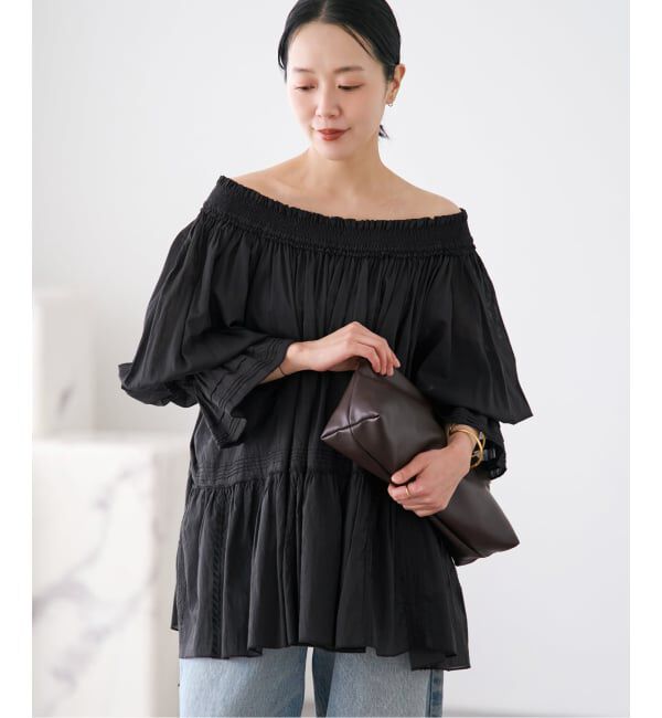 Plage「《予約》IND VOIL EMB ブラウス」|シャツ・ブラウス|