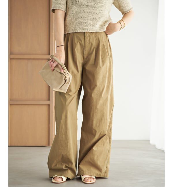 Plage「《予約》parachute slax パンツ」|その他|