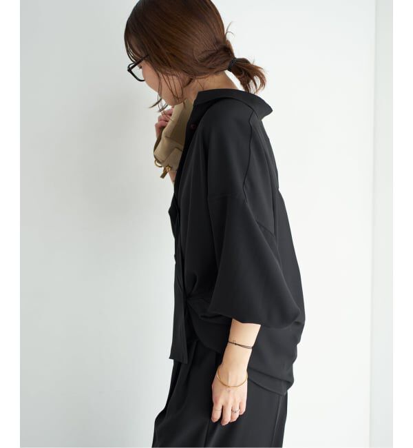 Plage「《予約》Dolman Wrap シャツ」|シャツ・ブラウス|
