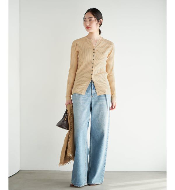 Plage「《予約》primo rib カーディガン」|カーディガン|