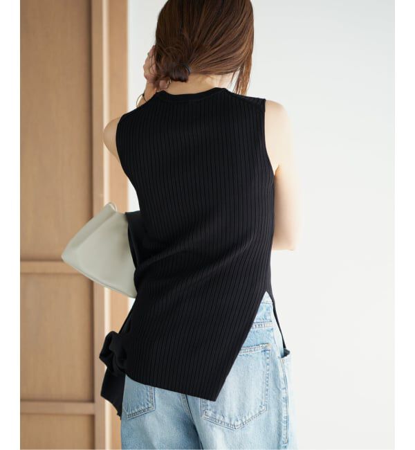 Plage「《予約》primo rib タンクトップ」|タンクトップ|