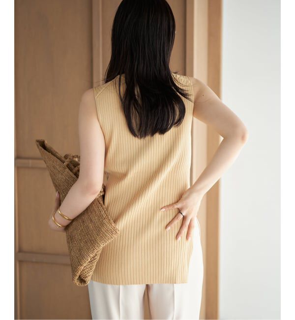 Plage「《予約》primo rib タンクトップ」|タンクトップ|