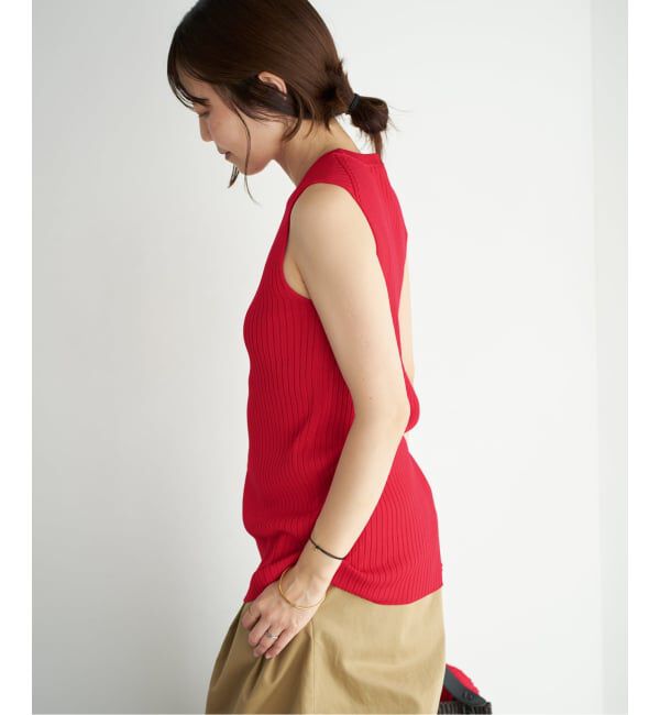 Plage「《予約》primo rib タンクトップ」|タンクトップ|