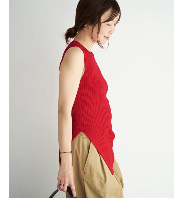 Plage「《予約》primo rib タンクトップ」|タンクトップ|