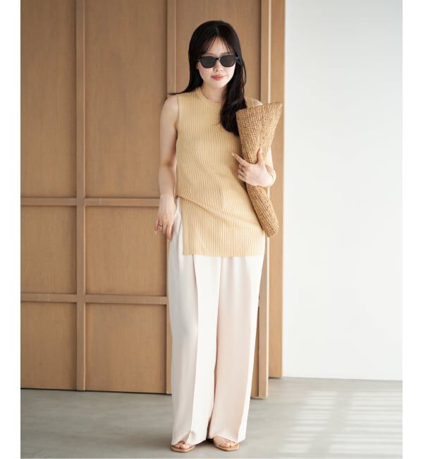 Plage「《予約》primo rib タンクトップ」|タンクトップ|