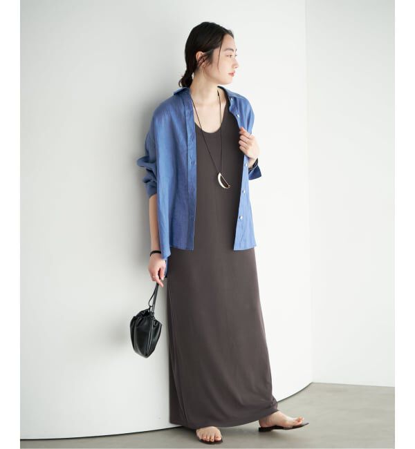 Plage「《予約》sand wash loose ワンピース」|ワンピース|