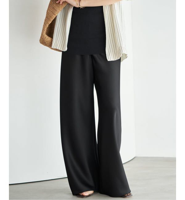 Plage「《予約》Satin Bias Relax パンツ」|その他|