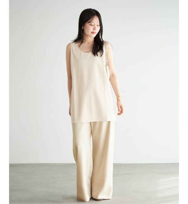 Plage「《予約》Satin Bias Relax パンツ」|その他|