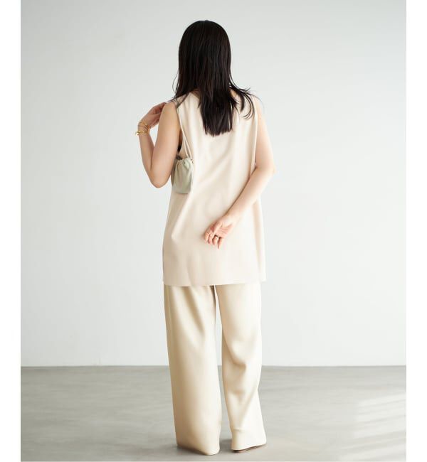 Plage「《予約》Satin Bias Relax パンツ」|その他|