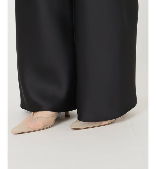 Plage「《予約》Satin Bias Relax パンツ」|その他|