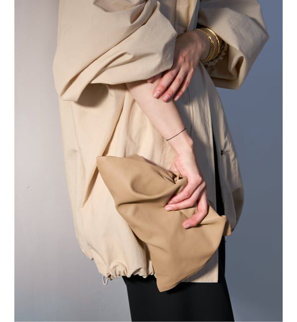 Plage「《WEB限定追加予約》les Tendre leather clutch バッグ」|ショルダー・メッセンジャー|