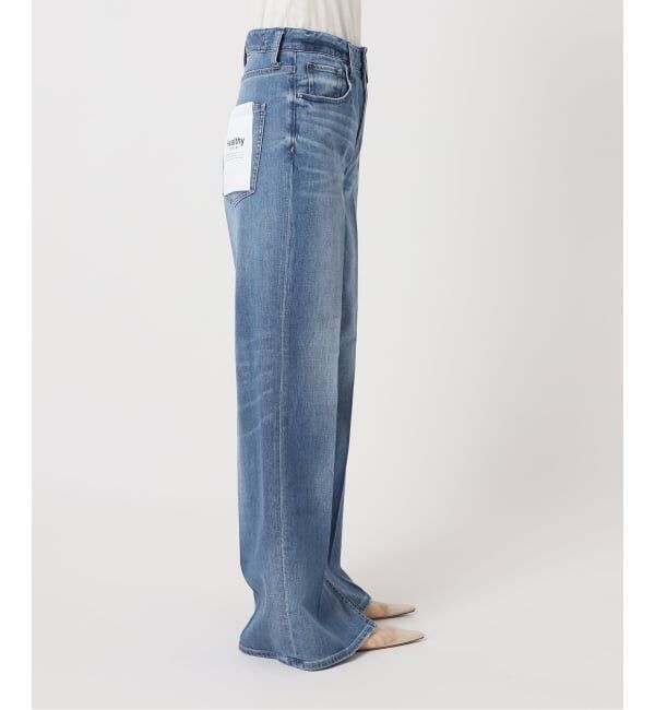 Plage「Healthy denim / ヘルシーデニム 別注 SLIT デニムパンツ」|デニム|