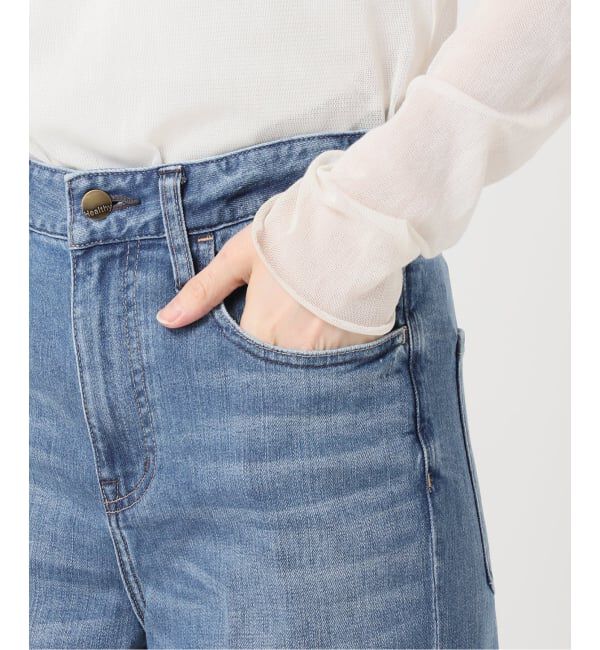 Plage「Healthy denim / ヘルシーデニム 別注 SLIT デニムパンツ」|デニム|