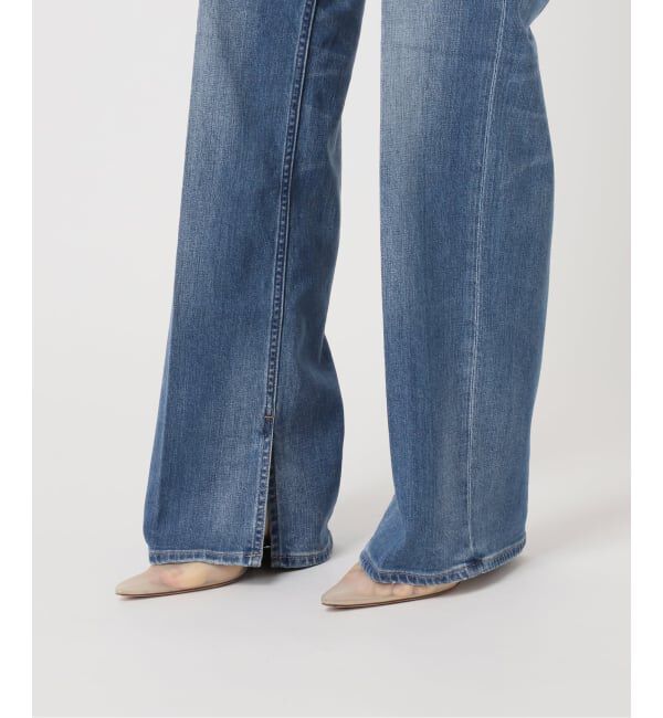 Plage「Healthy denim / ヘルシーデニム 別注 SLIT デニムパンツ」|デニム|