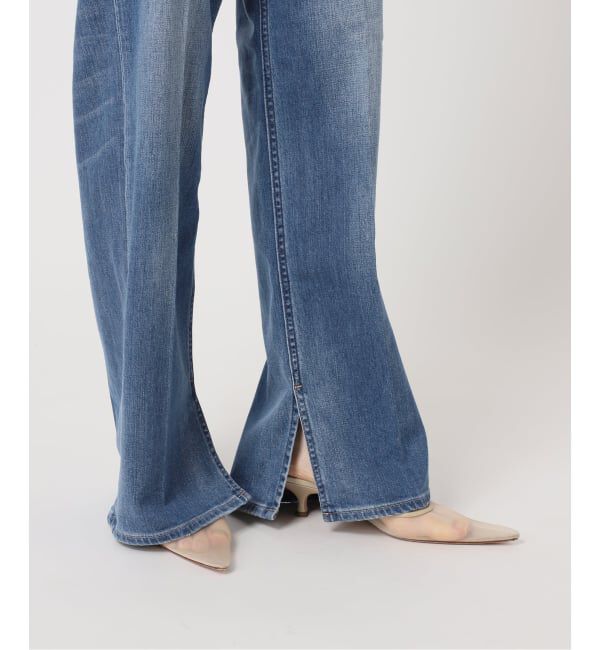 Plage「Healthy denim / ヘルシーデニム 別注 SLIT デニムパンツ」|デニム|