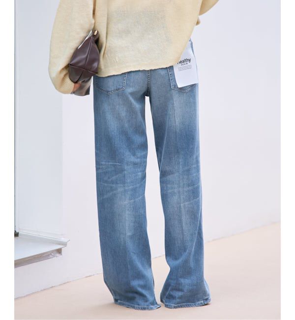 Plage「Healthy denim / ヘルシーデニム 別注 SLIT デニムパンツ」|デニム|