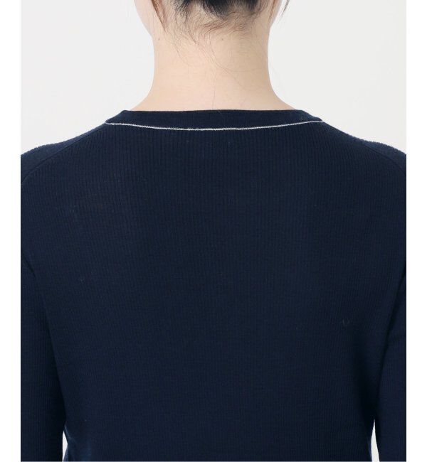 IENA LA BOUCLE「IENA LA BOUCLE 強撚ウールクルーネックプルオーバー」|ニット・セーター|