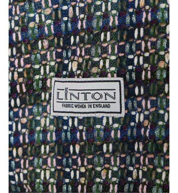 IENA LA BOUCLE「IENA LA BOUCLE LINTON ブライトツイードジャケット」|ノーカラージャケット|