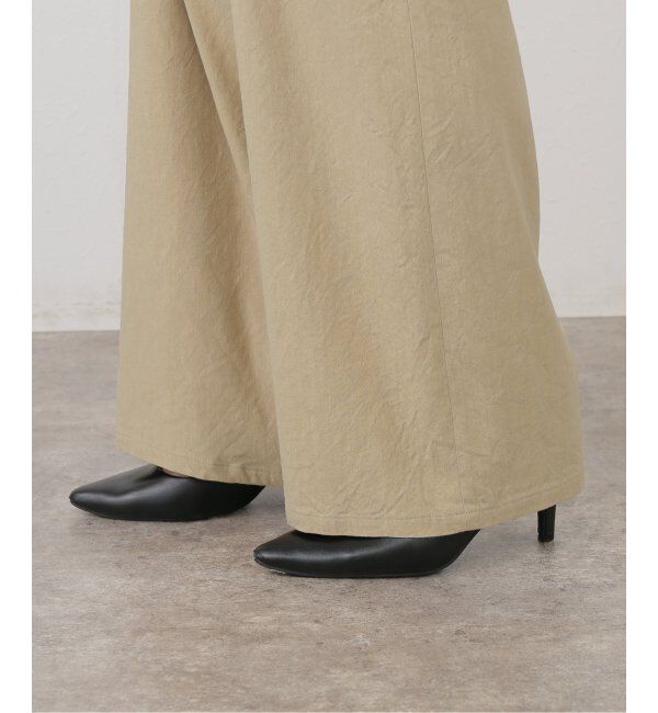 IENA「Maison IENAラップワイドパンツ」|その他|