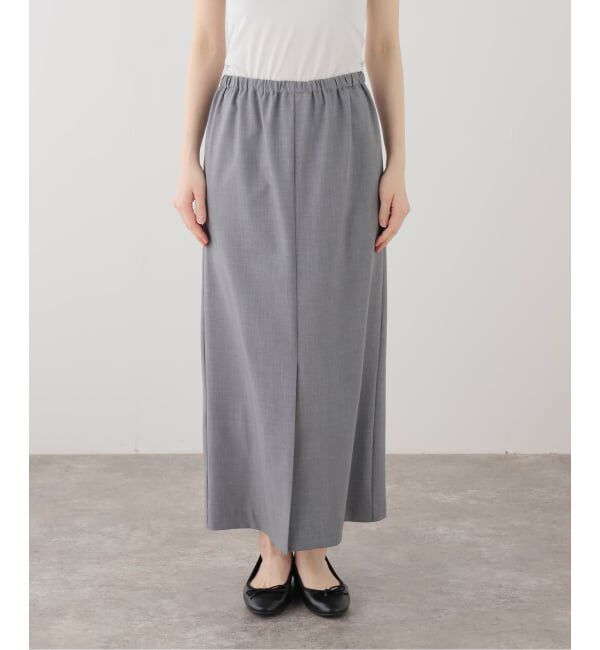 SLOBE IENA「リラックスタイトスカート」|スカート|グレーB
